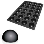 Форма силиконовая полусфера 60*40 SQ003